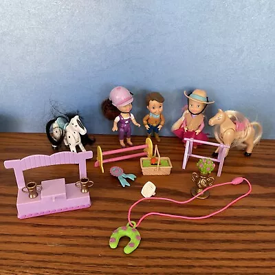Miss Party Surprise Cowboy/girl Rodeo Horse Show Doll Accessories Playset Lot • $19.95