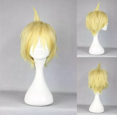 For Cosplay Magi Labyrinth Of Magic Ali Baba Saruja Short Blonde Party Party Wig • $15.15