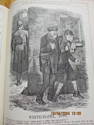 Jack The Ripper In Punch Magazine 1888 Complete Year • £69.99