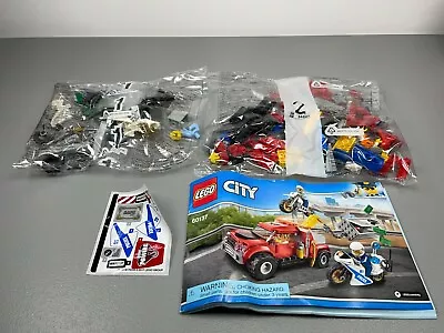 LEGO City 60137 Tow Truck Trouble 144 Pcs 3 Minifigures Police Motorcycle NO Box • $39.31