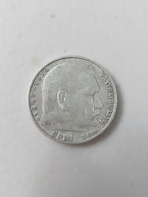 1936 Germany 5 Mark Lot#V5 Silver! Nice! KM#86 • $20