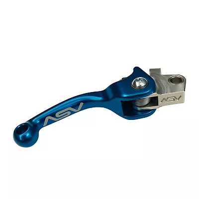 ASV F3 Unbreakabl​​e Shorty Blue Front Brake Lever Yamaha YZ 125 250 250F 450F • $79.95