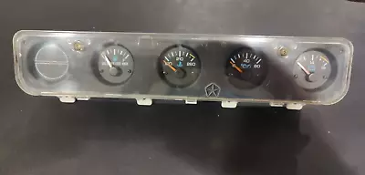 92-95 Jeep Wrangler YJ OEM Dash Center 5 Gauge Cluster Oil Fuel Temp Volt /Parts • $49.95