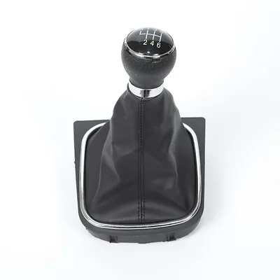 6 Speed Fit FOR VW Golf/Jetta MK6 2010-2014 Gear Shift Knob Gaiter Boot Cover • $16.81