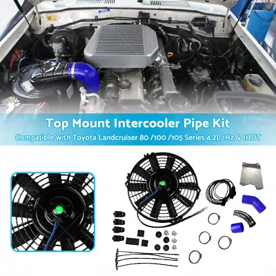 Intercooler Piping Kit Suitable For Landcruiser Toyota 80/100/105 Series 4.2 1HZ • $97.95