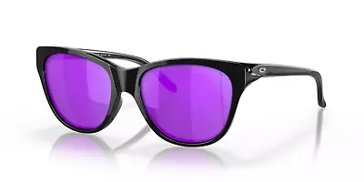 Oakley Hold Out POLARIZED Sunglasses OO9357-0255 Polished Black /Violet Iridium • $64.99