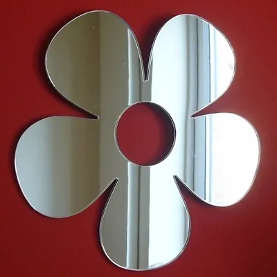 Daisy Shaped Acrylic Mirrors (Several Sizes Available) • £7.57