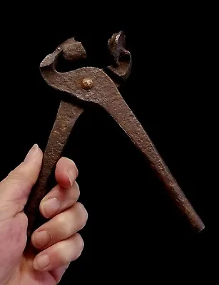 Antique Cast Iron Musket Tool For Cutting Cloth Or Leather Musket Ball Wraps • $99.99