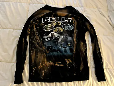 Vintage Belly Movie Tye Dye LS Shirt (DMX NAS) - Size L / Pre Worn • $99.99