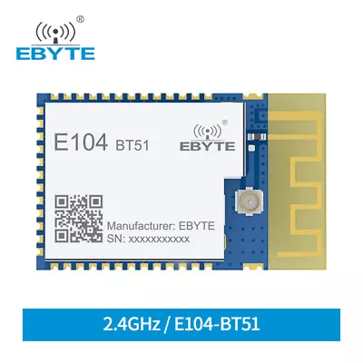 BLE5 Wireless Bluetooth To Serial Slave Module CC2640R2F Beacon 2.4GHz E104-BT51 • $5.59