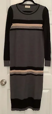 Falconeri Merino Wool Blend Dress Size M Made In Italy Long Sleeves NWOT • $74.99