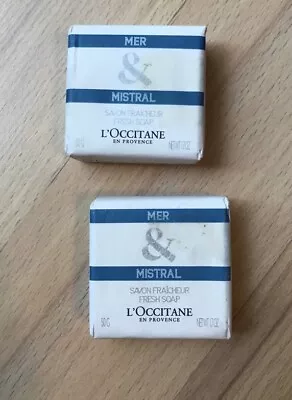 Loccitane Mer Mistral Soap Lot Set Rare HTF  • $41