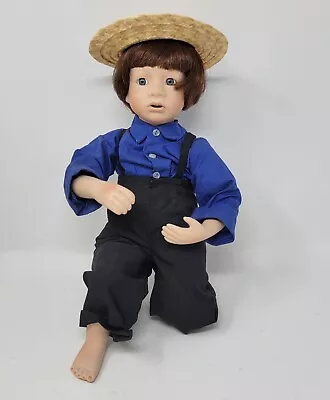 1991 Amish Blessings Adam Boy Porcelain Doll By Julie Kruger For Knowles COA • $42.72