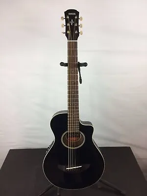 Good Yamaha APXT2 3/4 Scale Compact Mini Acoustic-Electric Guitar Black W/ Gig • $142.79