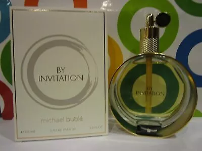 Michael Buble ~ By Invitation Eau De Parfum Spray ~ 3.4 Oz Sealed Box • $48