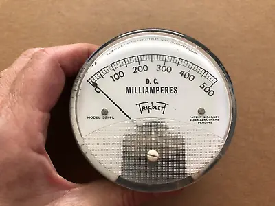 #17 Vintage TRIPLETT DC Milliamperes Meter Model 321-PL • $19.99