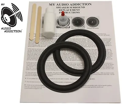 Speaker Surround Repair Kit For 5.25  Mini Advent  !!!!!!!!!!!!! • $14.07