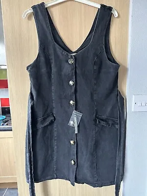 £1.98 • Buy New Asos Denim Dress Size 16