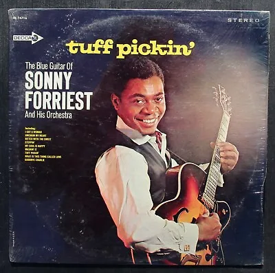 Sonny Forriest- Tuff Pickin'-Decca DL 74716-Stereo-R&B Guitar Instos-Shrink-Hear • $9.99