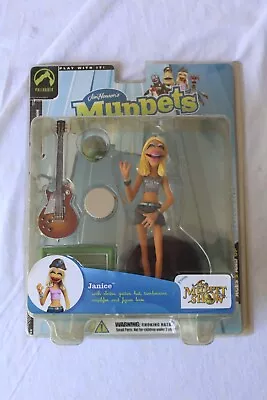 Muppets Tonight Janice Chase Figure Set Palisades Action Figure Muppet Open 2003 • $49.99