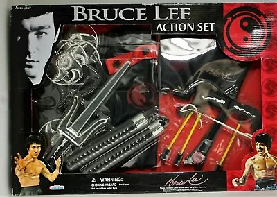 Bruce Lee Deluxe Weapon Set Martial Arts Toy Set Manley Toy Quest • $125.95