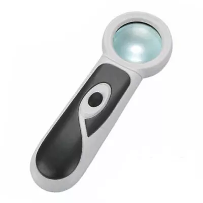 8X/20X Magnifying Glass Hand-Held Zoomer Magnifier Loupe 2LED Lights Pull-Out • $7.09