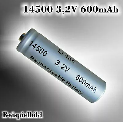 Li - Ion 14500 600mAh 32V For Solar Lights Batteries Battery LiFePO4 • £5.62