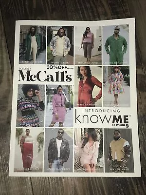 McCall’s Sewing Pattern Catalog Volume 4 2022 Introducing Know Me By MiMi G • $12.99