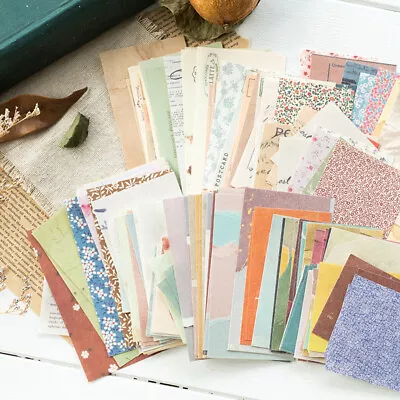 60 Vintage Paper Sticker Floral Scrapbooking Journal Album Card Making Art Craft • $4.83