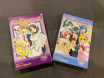 Maid-sama Manga English Volumes 1 & 2 + 3 & 4 Vol. 1-4 • $25