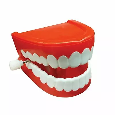 Wind Up Chattering Teeth Funny Joke Prank Joke Xmas Party Stocking Filler Jokes • £5.99