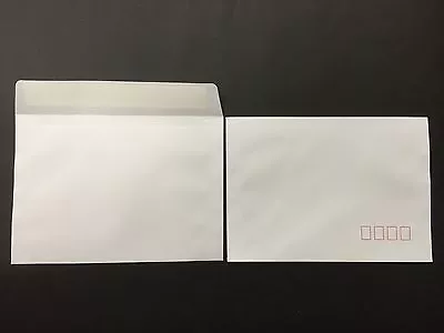 100 X White Envelopes C6 Fit 4 X6  Photos Invitation Peel & Seal 114 X 162mm VIC • $14.85