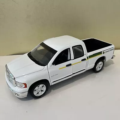 Ertl 1/25 Scale John Deere Dealership Pickup Truck Ram 1500 2002 Toy Diecast • $14