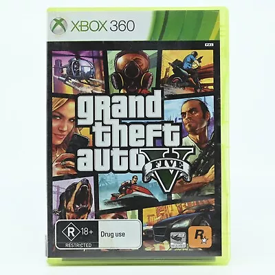 Grand Theft Auto V - No Map - Xbox 360 Game - PAL - FREE POST! • $8.99