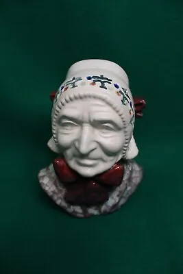 Michael Andersen & Sons Pottery Fisherman Wife Head Bust Denmark Danish Majolica • $21.95