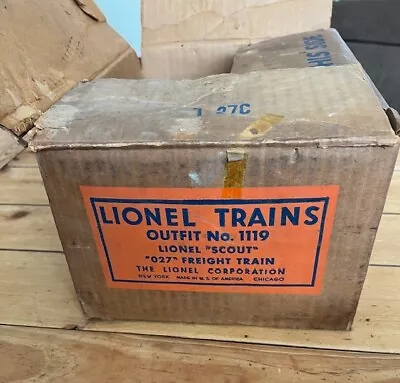 Vintage Lionel Scout Train Set 1119 Freight Train • $175