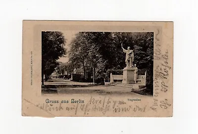 £6.99 • Buy Postcard Berlin / Siegesallee - 1904