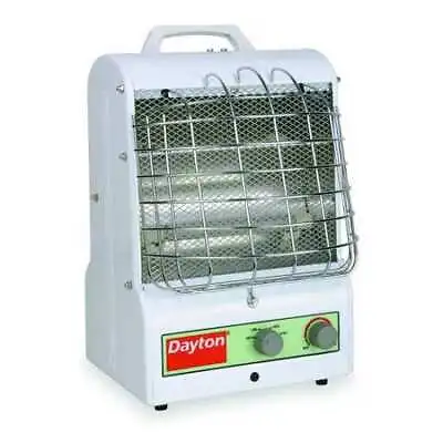 $78.40 • Buy Dayton 3Vu31 Portable Electric Jobsite & Garage Heater, 1500W/900W/600W, 120V Ac