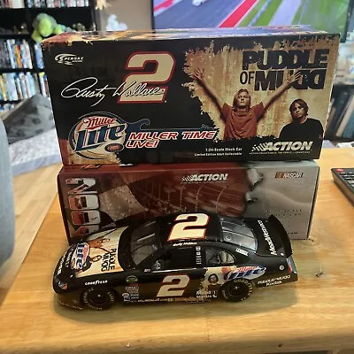 Action Rusty Wallace #2 Miller Lite Puddle Of Mudd 2004 Intrepid 1:24 Die Cast • $24.99