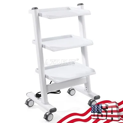 3 Tier Dental Medical Tool Cart  Trolley Mobile Instrument Cart T3-3 • $140.79