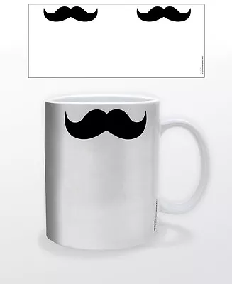 Moustache The Connoisseur 11 Oz Mug Coffee Funny Cool Decor Tea Facial Hair Usa! • $19.99