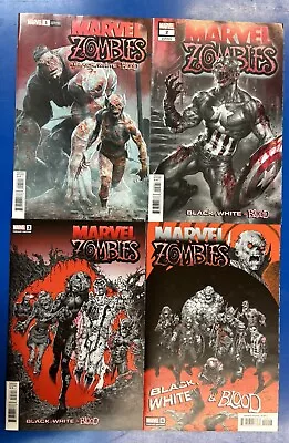 Marvel Zombies: Black White & Blood #1-4 VF/NM Complete Run ALL VARIANTS • $14.99