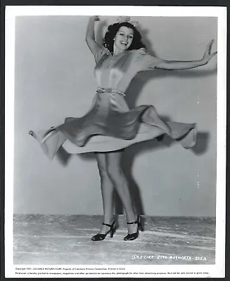 Rita Hayworth Actress Dancing Sexy Legs Vintage 1951 Original Photo • $79.99