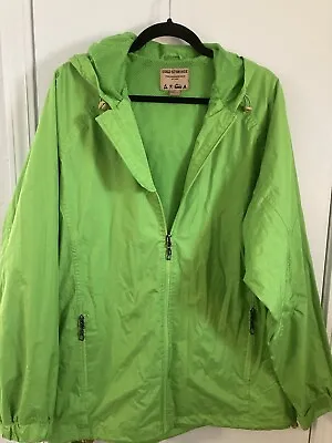 Cold Storage Brand Foul Weather Gear Jacket XL Green Men’s • $24
