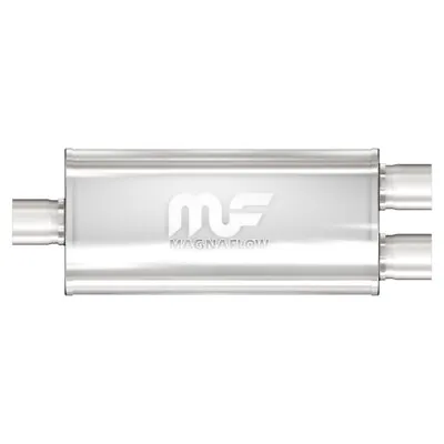 MagnaFlow 12158 High Flow Stainless Steel Muffler Single/Dual In/Out 2.5 2.5Inch • $141