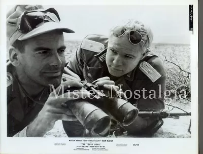 Vintage Photo 1957 Marlon Brando Maximilian Schell In The Young Lions • $9.99