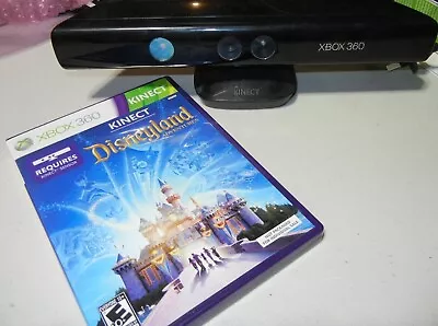 Microsoft XBOX 360 Kinect Sensor Bar W/ Disneyland Adventures Game • $15.99