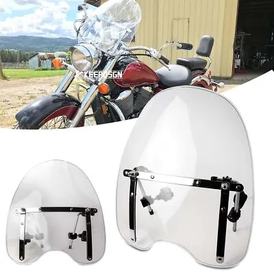 18 X16  Clear Motorcycle Windshield For Suzuki Savage Intruder Volusia Boulevard • $69.59