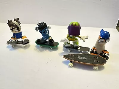 Vintage Lot Of 4 Tech Deck Dudes Incl Fuse Evolution Fraken N Finger • $20