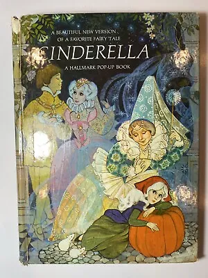 Cinderella A Hallmark Pop-Up Book Vintage 1970s Fairy Tale TAPED • $20